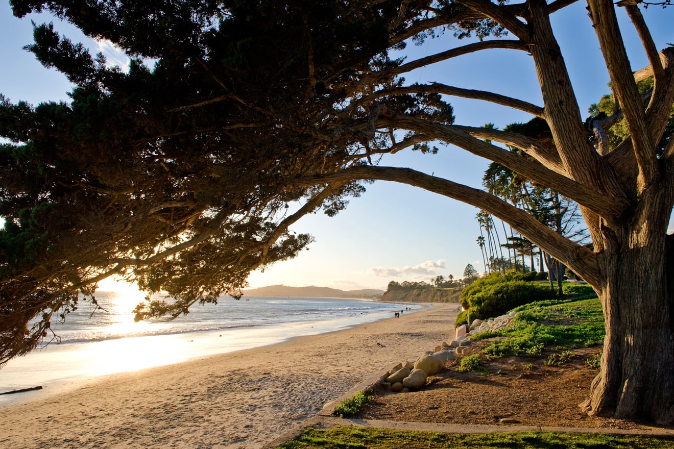 View of Butterfly Beach