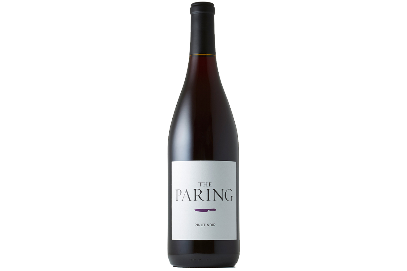 a bottle of The Paring 2019 Pinot Noir