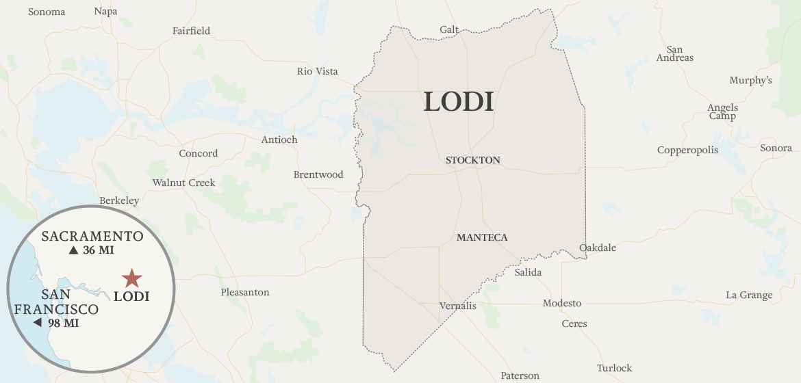 Lodi Map