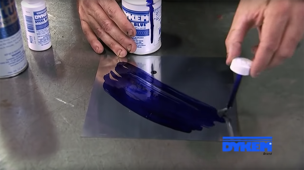 DYKEM STEEL BLUE LAYOUT FLUID for metalworking