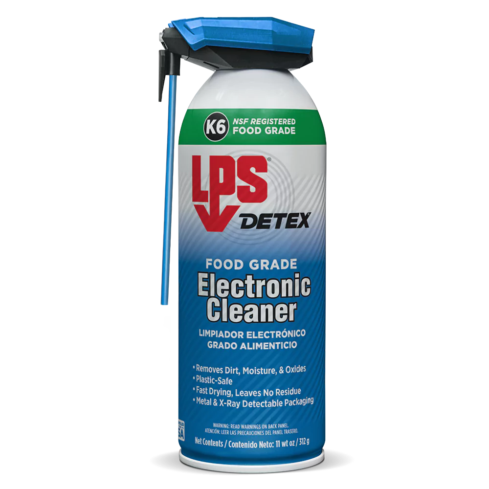 LPS DETEX Electronic Cleaner Food Grade NSF K2 Aerosol Can